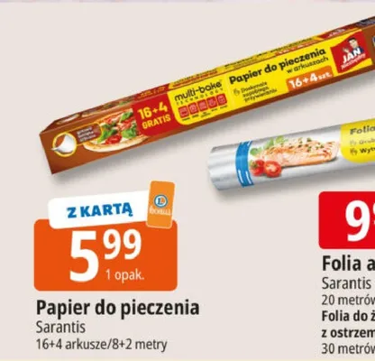 Papier do pieczenia promocja w Leclerc
