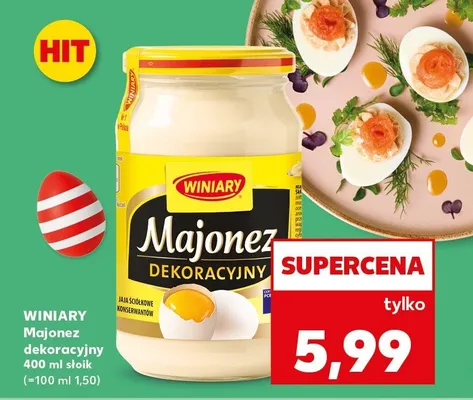 Majonez dekoracyjny promocja w Kaufland