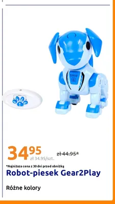 Robot-piesek Gear2Play promocja w Action
