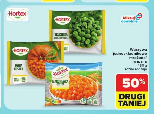 Brukselka mrożona Hortex promocja w Carrefour Market