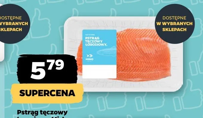 Pstrąg tęczowy łososiowy Mirko promocja w Netto