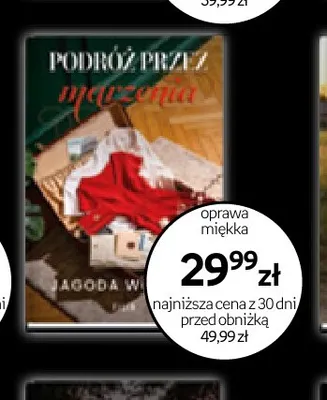 Książka Podróż przez marzenia Jagoda Wilk promocja w Empik