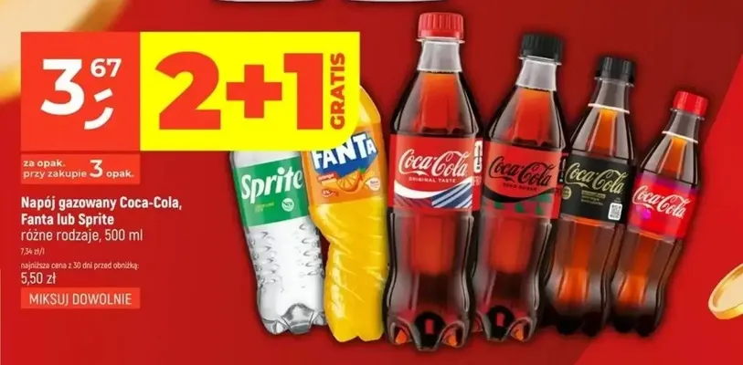 Napój gazowany Sprite promocja w Dealz