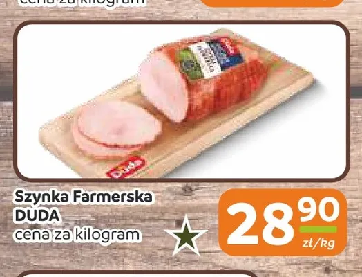 Szynka farmerska Duda promocja w Społem Częstochowa