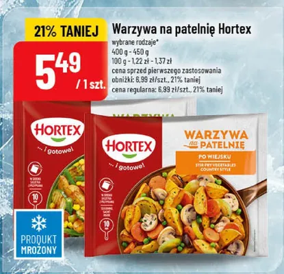 Warzywa na patelnię promocja w POLOmarket