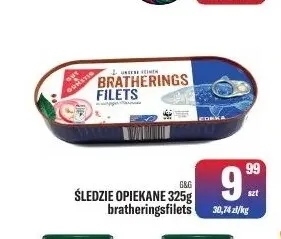 Śledzie opiekane Bratheringsfilets G & promocja w Tomi Markt