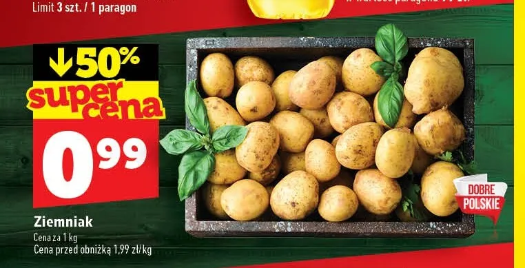 Ziemniaki promocja w TOPAZ
