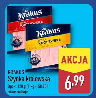 Szynka Krakus królewska promocja w Aldi