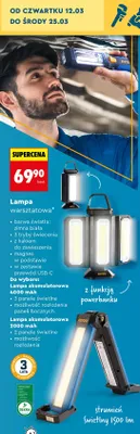 Lampa warsztatowa promocja w Biedronka