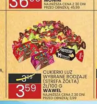 Cukierki luz Wawel promocja w Wafelek
