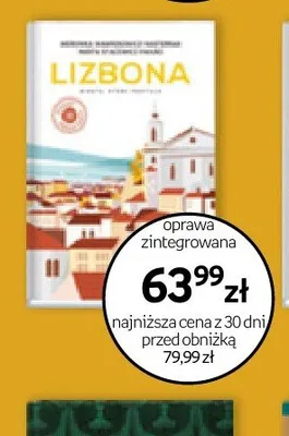 Książka Lizbona oprawa zintegrowana promocja w Empik