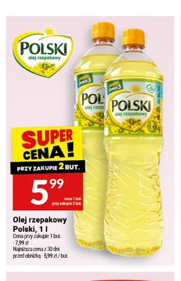 Olej rzepakowy Polski promocja w Twój Market