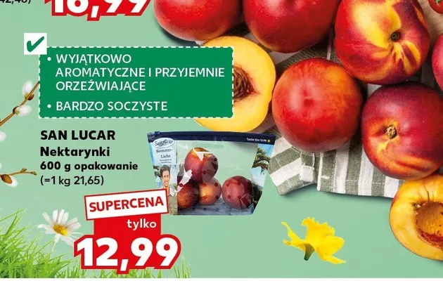 Nektarynki promocja w Kaufland