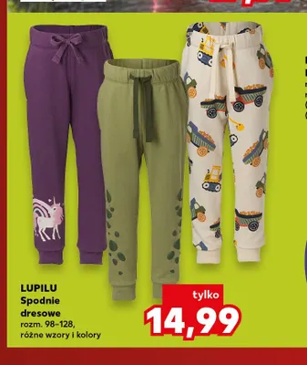 Spodnie dresowe Lupilu promocja w Kaufland