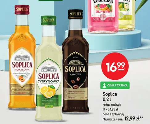 Likier Soplica Cytrynówka promocja w Żabka