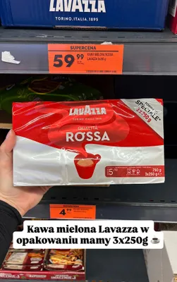 Kawa mielona Qualità Rossa promocja w Biedronka