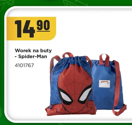 Worek na buty Spider-Man MR. D.I.Y. promocja w MR. DIY