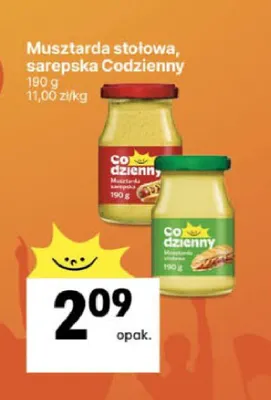 Musztarda sarepska Codzienny promocja w Delikatesy Centrum