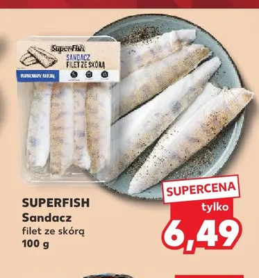 Sandacz filet ze skórą SuperFish promocja w Kaufland