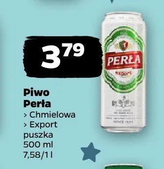 Piwo Perła Chmielowa promocja w Netto