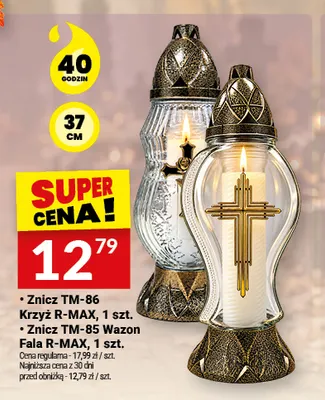 Znicz TM-86 Krzyż R-MAX promocja w Twój Market
