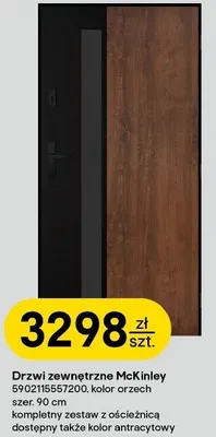 Drzwi zewnętrzne McKinley promocja w Castorama