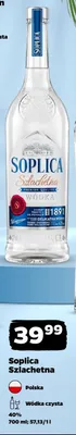 Wódka czysta Soplica Szlachetna promocja w Netto