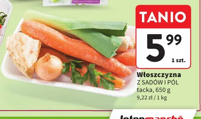 Włoszczyzna Z Sadów i Pól promocja w Intermarche
