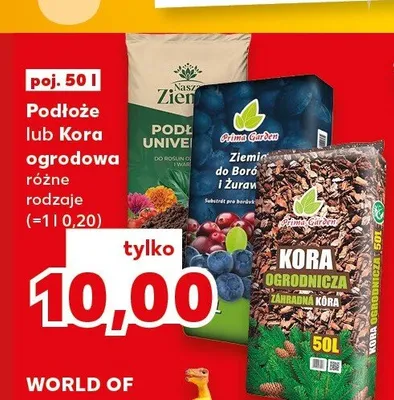 Podłoże ogrodowe Nasz Ogród promocja w Kaufland