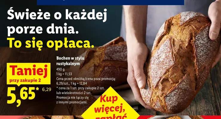Bochen w stylu rustykalnym promocja w Lidl