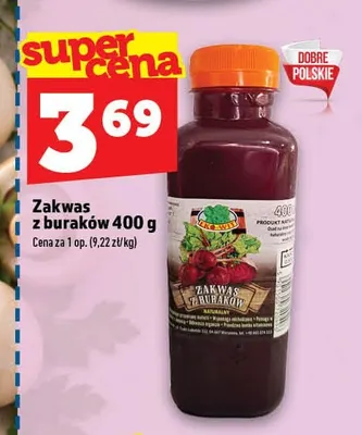 Zakwas z buraków 400 g Eko-Wita promocja w TOPAZ