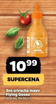 Sos sriracha mayo Flying Goose promocja w Netto