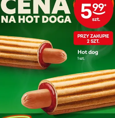 Hot dog promocja w Żabka