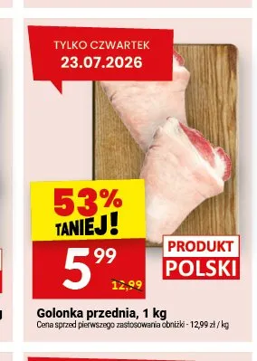 Golonka przednia promocja w Twój Market
