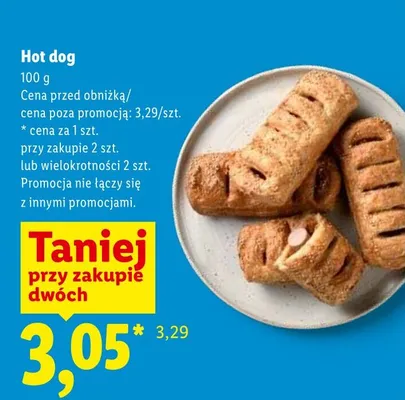 Hot dog promocja w Lidl