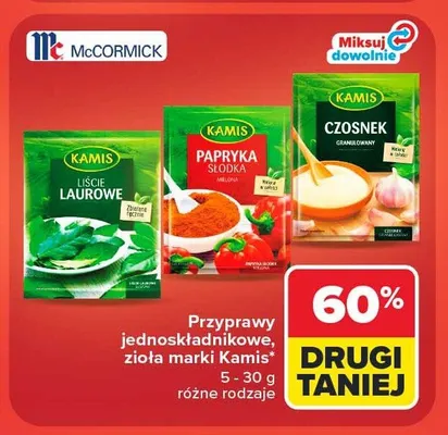 Papryka słodka mielona Kamis promocja w Carrefour