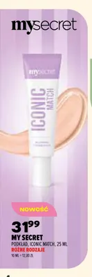 Podkład Iconic Match My Secret promocja w Drogerie Natura