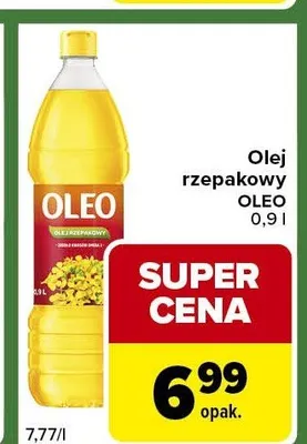 Olej rzepakowy OLEO promocja w Carrefour Express