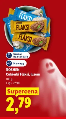 Cukierki Flaksi Roshen luzem promocja w Lidl