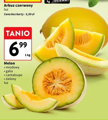 Melon galia luz promocja w Intermarche