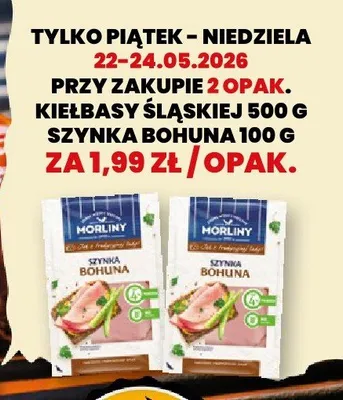 Szynka Bohuna Morliny promocja w Twój Market