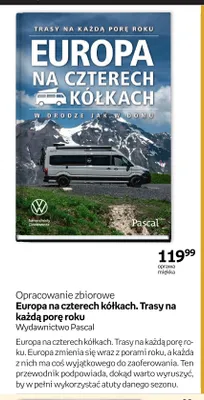 Książka Europa na czterech kółkach. Trasy na każdą porę roku Pascal promocja w Empik