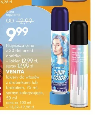 Spray koloryzujący Venita promocja w Super-Pharm