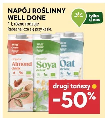Napój roślinny promocja w Stokrotka