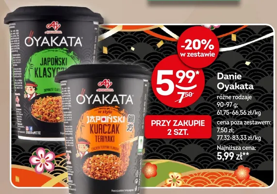 Danie Oyakata promocja w Żabka