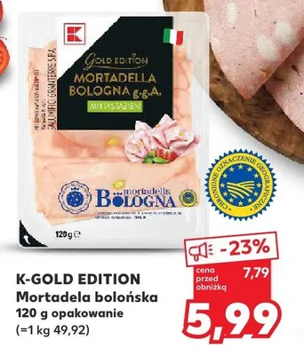Mortadela bolońska promocja w Kaufland