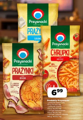 Prażynki bekonowe Przysnacki promocja w Netto