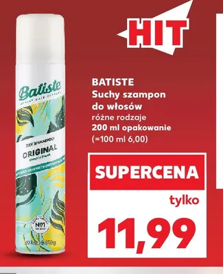 Suchy szampon do włosów Batiste promocja w Kaufland