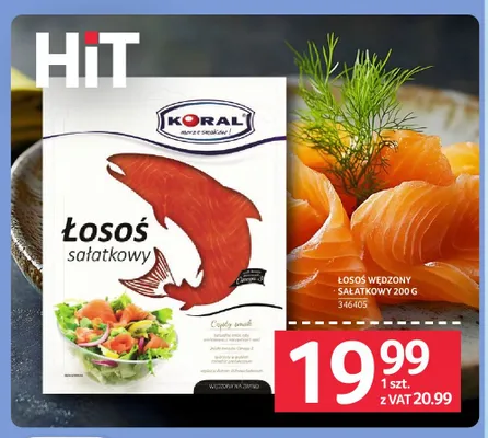 Łosoś wędzony sałatkowy promocja w Selgros