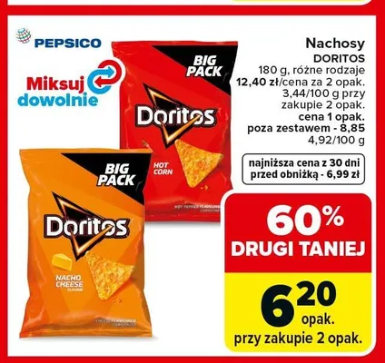 Nachosy Doritos promocja w Carrefour Market